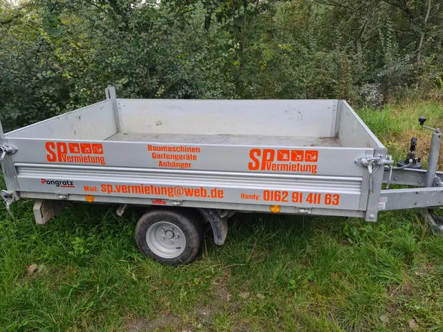 Kipper-Anhänger von SP Vermietung Merseburg